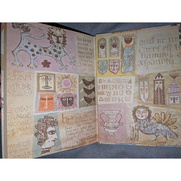 Vintage 1959 Golden Treasury of Myths & Legends Deluxe Edition Illustrated HC - Picture 14 of 14